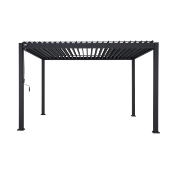 Záhradná pergola MIRADOR 111 Clasic 3 x 4 m antracitová